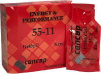 Concap Energy Gel 55-11 - Cherry - 12 x 40 gram